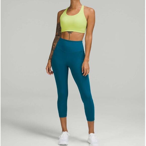 Lululemon All the Right Places High-Rise Drawcord Waist Crop 23” Size 8 - Picture 11 of 11